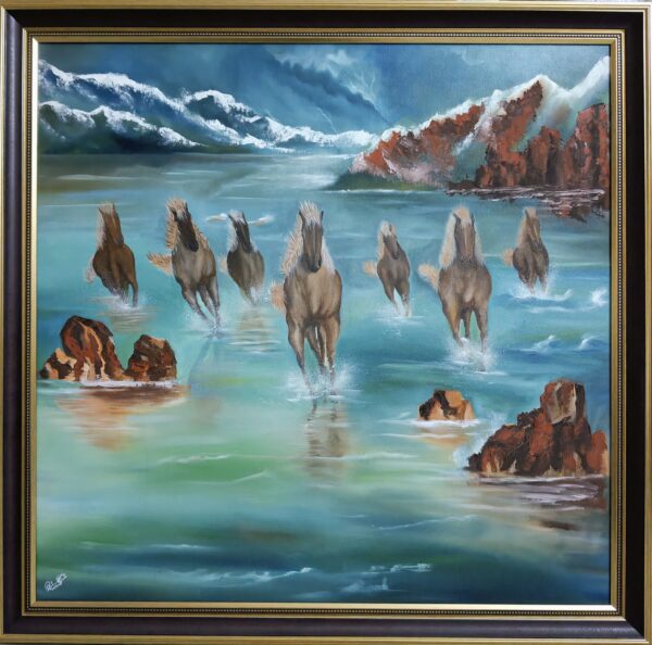 Seven Horses Landscape