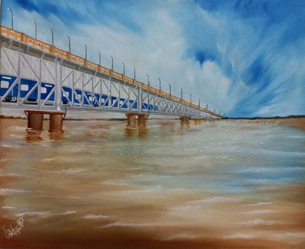 Godavari - Road cum rail bridge